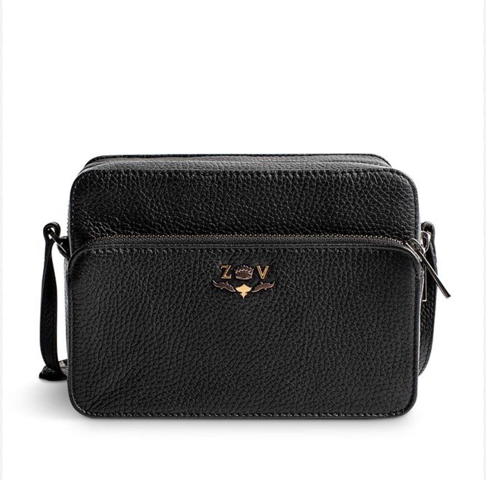 Zadig & Voltaire Blason leather camera bag